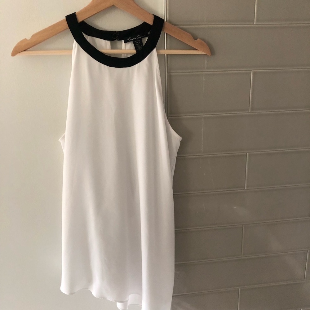Kenneth Cole slightly asymmetrical top.